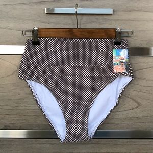 Hapari High Waist Swim Bottoms NWT